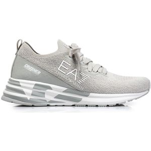 Emporio Armani Ea7, Schoenen, Dames, Grijs, 40 2/3 EU, Unisex Sneakers X8X095-Xk 240-S320 Grijs