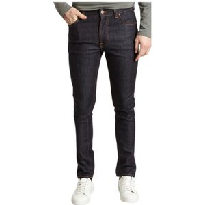 Nudie Jeans, Lean Dean Jeans Blauw, Heren, Maat:W33