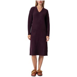 Max Mara Studio, Kleedjes Bruin, Dames, Maat:M