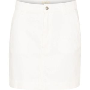 Part Two, Klassieke Witte Katoenen Rok Wit, Dames, Maat:2XL