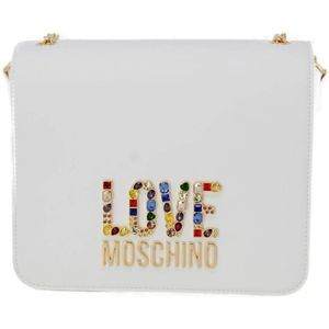 Love Moschino, Tassen, Dames, Wit, ONE Size, Bags