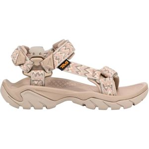 Teva, Flat Sandalen Beige, Dames, Maat:39 EU