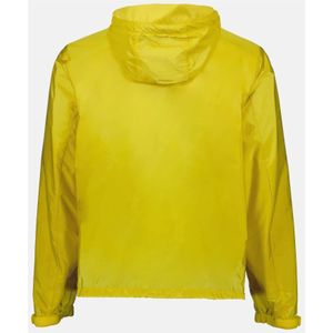 Prada, Jassen, Heren, Geel, L, Nylon, Gerecyclede Nylon Hoodie Jas