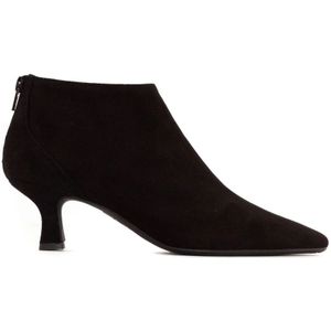 Roberto Festa, Schoenen, Dames, Zwart, 41 EU, Suède, Zwarte Suede Zac Enkellaarzen