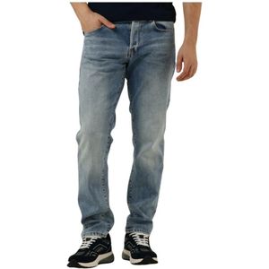G-star, Jeans, Heren, Blauw, W28 L32, Katoen, Regular Tapered Straight Leg Jeans