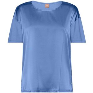 Hugo Boss, Tops, Dames, Blauw, S, T-Shirts