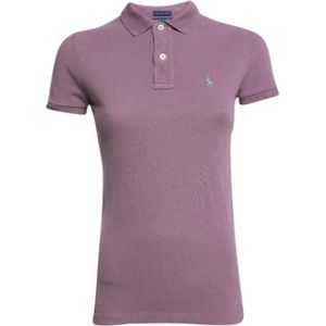 Ralph Lauren Pre-owned, Pre-owned, Dames, Paars, S, Katoen, Pre-owned Cotton tops