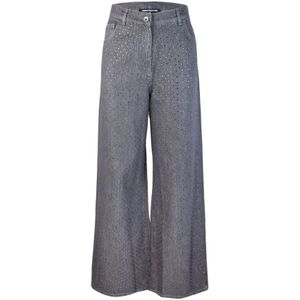 Patrizia Pepe, Jeans, Dames, Grijs, W26, Denim, Authentieke Grijze Denim Jeans