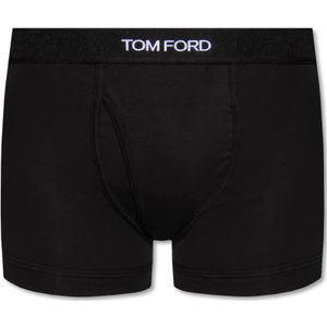 Tom Ford, Boxershorts met logo Zwart, Heren, Maat:S