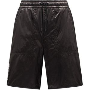 Moncler, Korte broeken, Heren, Zwart, S, Nylon, Grenoble Day-Namic Shorts