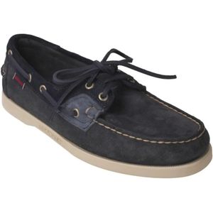 Sebago, Schoenen, Heren, Blauw, 42 EU, Leer, Sailor Schoenen