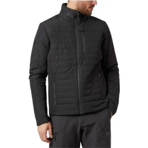 Helly Hansen, Jassen, Heren, Zwart, M, Polyester, Down Jassen