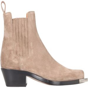 Buttero, Dalton Laarzen - 4.5 cm Hak Beige, Dames, Maat:36 EU