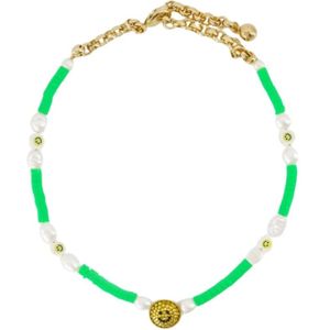 Shourouk, Necklaces Groen, Dames, Maat:ONE Size