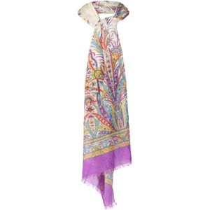 Etro, Scarves Veelkleurig, Dames, Maat:ONE Size