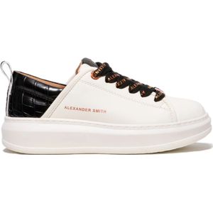 Alexander Smith, Sneakers Wit, Dames, Maat:36 EU