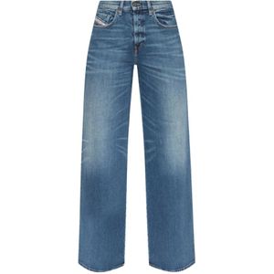 Diesel, Jeans, Dames, Blauw, W27 L32, Katoen, ‘1978 D-Akemi’ jeans