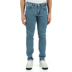 Calvin Klein Jeans, Jeans, Heren, Blauw, W33, Katoen, Broeken