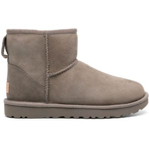 Ugg, Schoenen, Dames, Grijs, 36 EU, Leer, Grijze Twinface Sheepskin Laarzen