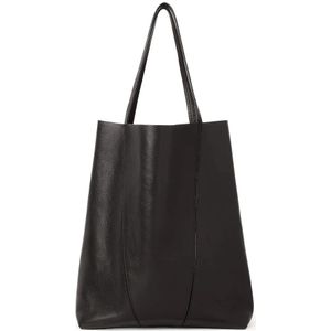 Chloé, Tassen, Dames, Zwart, ONE Size, Leer, Grote Tote Leren Tas