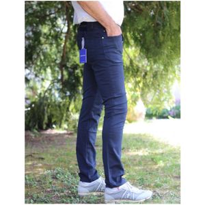 Jacob Cohën, Jeans, Heren, Blauw, W35, Katoen, Denim Jeans met katoen en lyocell mix