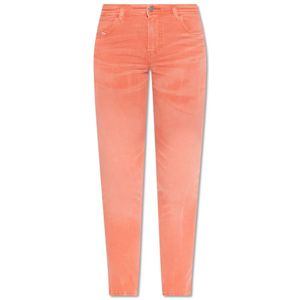 Diesel, 2015 Babhila L.32 jeans Oranje, Dames, Maat:W26 L32