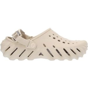 Crocs, Schoenen, Heren, Beige, 43 EU, Platte sandalen