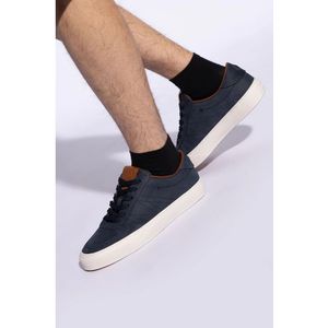 Moncler, Schoenen, Heren, Blauw, 40 EU, Suède, Monclub sneakers