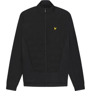 Lyle & Scott, Jassen, Heren, Zwart, L, Geruite Fleece Jas