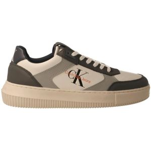 Calvin Klein, Heren Sneakers MIINTO-7dcd 0f 5bdbd 45abfe 3d 3 Beige, Heren, Maat:44 EU