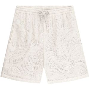 Arte Antwerp, Korte broeken, Heren, Beige, S, Beige Swirl Print Zomer Shorts