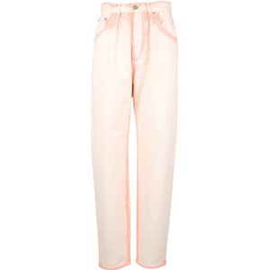 Alberta Ferretti, Lige jeans Roze, Dames, Maat:S