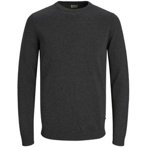 Jack & Jones, Truien, Heren, Grijs, S, Heren Grijze Marl Gebreide Kleding