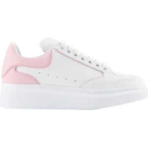 Alexander McQueen Pre-owned, Pre-owned, Dames, Wit, 36 EU, Leer, Pre-owned Leather sneakers