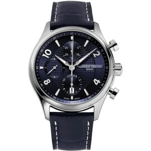 Frederique Constant, Accessoires, Heren, Blauw, ONE Size, Frederique Constant - Uomo - FC -392Rmn 5B6 - Runabout Chronograph Automatic - Limited Edition