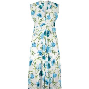 Diane Von Furstenberg, Bloemen Zomerjurk Livia Veelkleurig, Dames, Maat:2XS