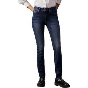 Calvin Klein, Jeans, Dames, Blauw, W28, Katoen, Blauwe Jeans Essential Casual Chic Look