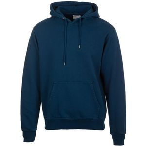 Colorful Standard, Hoodies Blauw, Heren, Maat:S