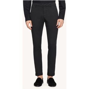 Dondup, Broeken, Heren, Zwart, W36, Slim Fit Broek