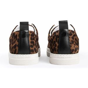 Pierre Hardy, Schoenen, Dames, Bruin, 39 EU, Leopard Black Sneakers