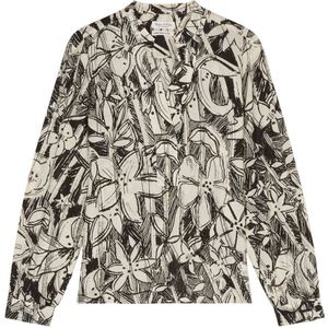 Marc O'Polo, Blouses & Shirts, Dames, Veelkleurig, 2Xs, Katoen, Tuniek blouse normaal