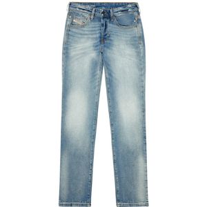 Diesel, Jeans, Dames, Blauw, W23 L32, Katoen, Straight Jeans - 1989 D-Mine