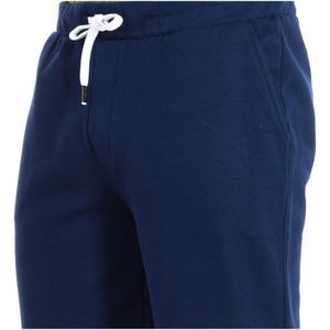 La Martina, Korte broeken, Heren, Blauw, L, Katoen, Sportieve Shorts