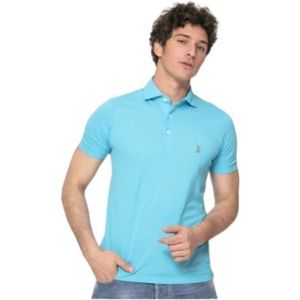 Gran Sasso, Poloshirt Blauw, Heren, Maat:XL