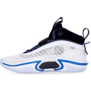 Jordan, Sport, Heren, Wit, 36 1/2 EU, Air Xxxvi Wit/Sport Blauw/Zwart Basketbalschoen