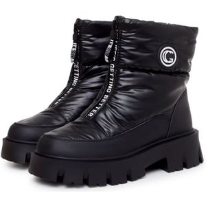 Cesare Gaspari, Schoenen, Dames, Zwart, 39 EU, Wol, Stijlvolle Winterlaarzen