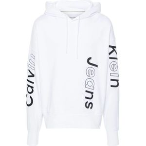 Calvin Klein Jeans, Sweatshirts Wit, Heren, Maat:XL