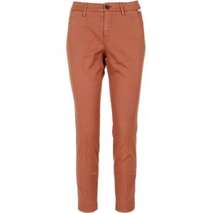 Roy Roger's, Jeans, Dames, Oranje, W29, Katoen, Katoen Regular Taille Broek met Zakken