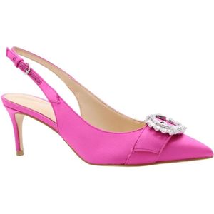 Guess, Schoenen, Dames, Roze, 37 EU, Stijlvolle Slingback Schoenen