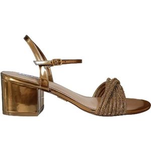 Steve Madden, High Heel Sandalen Bruin, Dames, Maat:41 EU